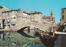 CHIOGGIA VEDUTA DEL CENTRO ANNO 1969 VIAGGIATA