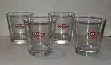 MARTINI - 4 Bicchieri Vintage