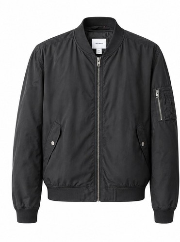 Giubbotto bomber uomo nero