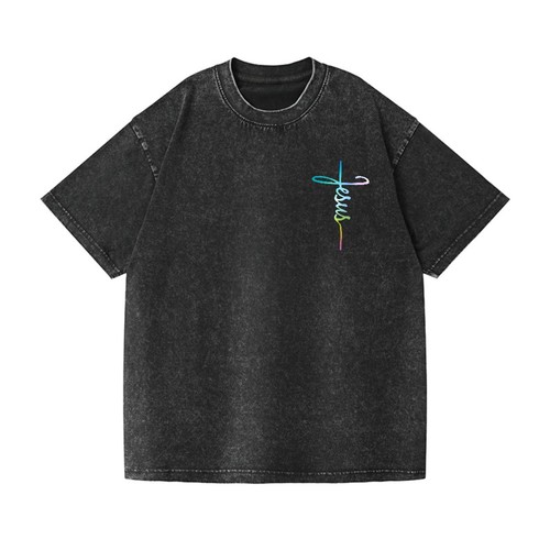 Shirt unisex gesù croce - unisex,