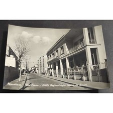 Cartolina Noicattaro - Via Bovio - Asilo Orfanotrofio Rocco de Simoni