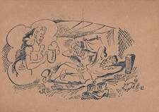 1942 ESPERMULLER Feldpost Russia CSIR Fronte russo RARA Cartolina militare WW2