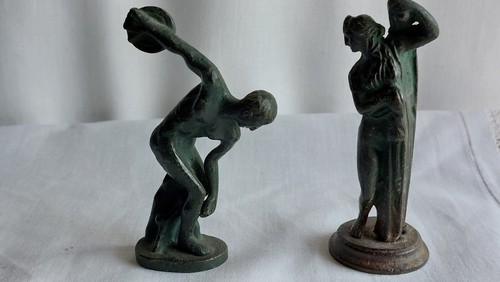 Antica coppia sculture - antica,