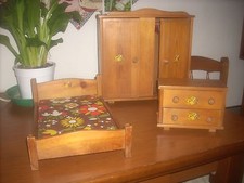 set camera da letto vintage in