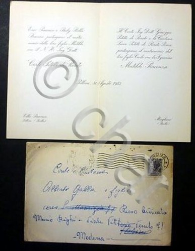 Biglietto invito nozze carlo - invito,