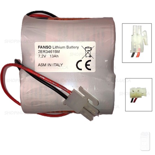 Batteria allarme per duevi - batteria,