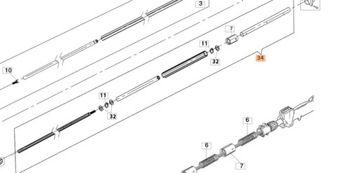 Tubo completo per potatore ppx - completo,