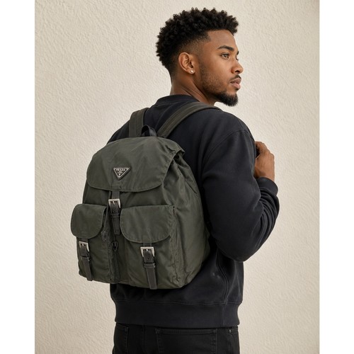 Zaino prada tessuto vela - prada,