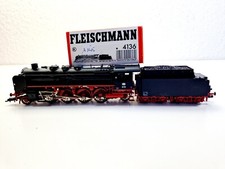 Fleischmann H0 4136 K locomotiva a vapore BR 39 161 DB Ep.III con fumo come nuova IMBALLO ORIGINALE A145