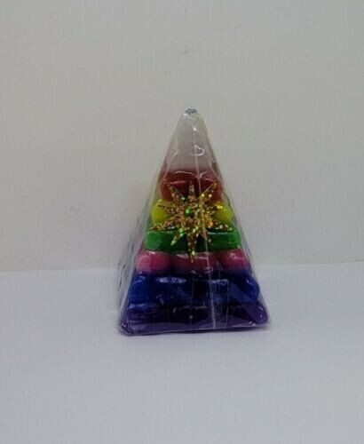 Vela piramide colori para - vela,