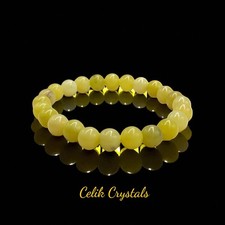 Bracciale Giada Limone - 8mm