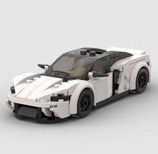 MOC Personalizzato Lego Bianco McLaren GT Super Car 171 Pezzi Costruzione Auto Mattoni