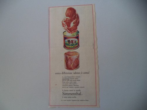 Advertising pubblicità 1960 - pubblicità,