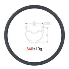 Cerchio in carbonio tubeless