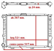 RADIATORE ALFA 146 1900 JTD