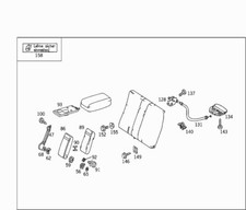 MERCEDES W202 W208 W211 LEVA