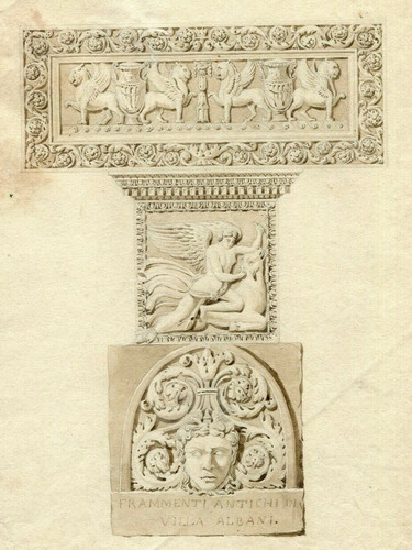 Inchiostro antico disegno