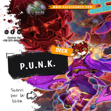 Yugioh! Mazzo Deck P.U.N.K. da