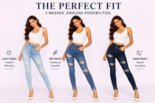 Jeans donna skinny