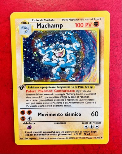 Lotto carte pokemon machamp - lotto,