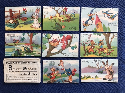 Cartoline vitt originali 2 - vitt, !