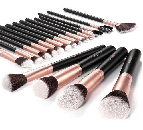 Pennelli trucco oro rosa - pennelli,