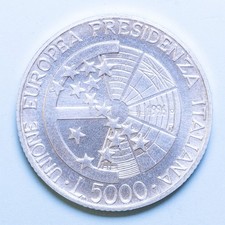 REPUBBLICA ITALIANA 5000 LIRE