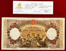 ITALIA Banconota da 10000 lire