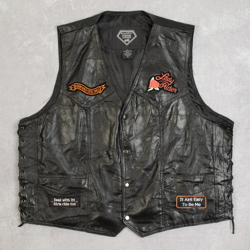 Giubbotto pelle vintage giacca