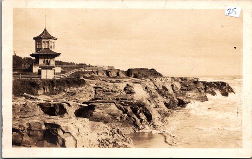 Cartolina rppc jolla cove - cartolina,