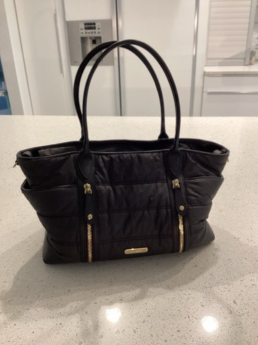 Burberry black quilted - burberry,
