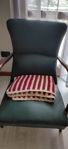 Coperta fatta mano - coperta, cm.