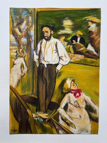 Edgar degas - (fatto, mano)