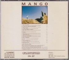 MANGO - RARO CD 1 STAMPA NO
