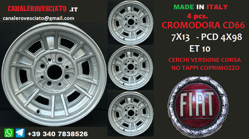 Cerchi 7x13 autobianchi - 7x13,