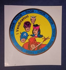 Adesivo ORIGINALE - VENDICATORI Ed. Corno CLUB DEI SUPEREROI