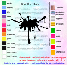 ADESIVI STIKERS SCHIZZO COLORE