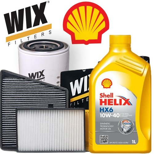 Cambio olio 10w40 shell helix - olio,