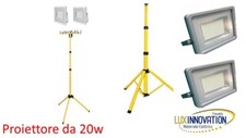 Faro luce led cantiere - luce, da