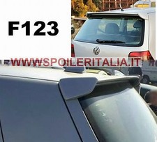 SPOILER  ALETTONE POSTERIORE GOLF IV  4 CON PRIMER F123PK SI123-7
