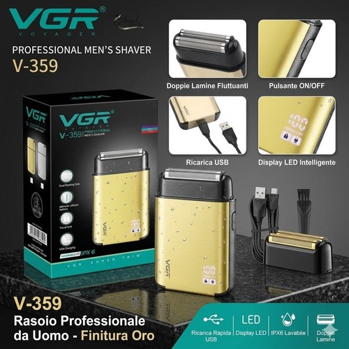Vgr 359 rasoio elettrico - vgr, v-359