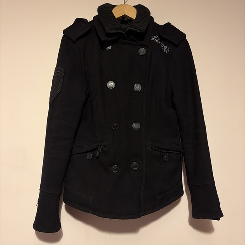 Cappotto donna superdry navy - donna,