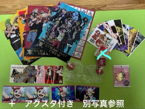One piece film red set - film,