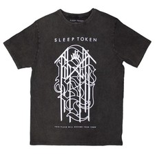 T-shirt Sleep Token Tomb Sigil edizione limitata 999 solo lavaggio premium taglia S