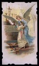 antico santino cromo-holy card