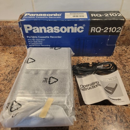 Panasonic 2102 registratore - panasonic, rq-2102
