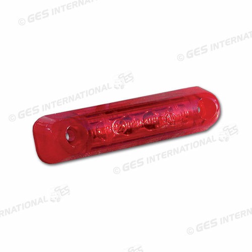 Luce ingombro post led - ingombro, rosso