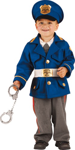 Costume poliziotto baby - costume,