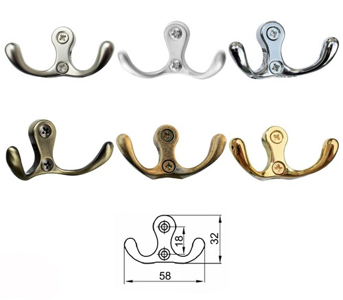 Ganci appendiabiti parete - appendiabiti, da