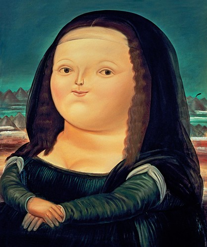 Fernando botero monalisa - fernando, botero:
